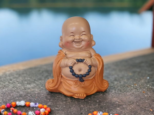 Statuette bouddha bébé rieur